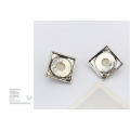 High Quality Square Design Jewelry Big Pearl Afican Earrings